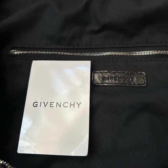 -Givenchy Nightingale Black Textured Leather Bag - Picture 2 of 10